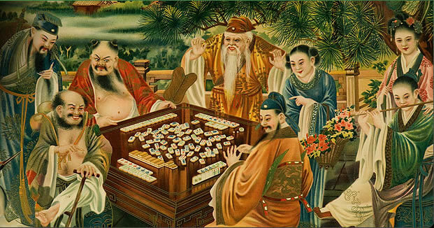 Mahjong was played in ancient China
