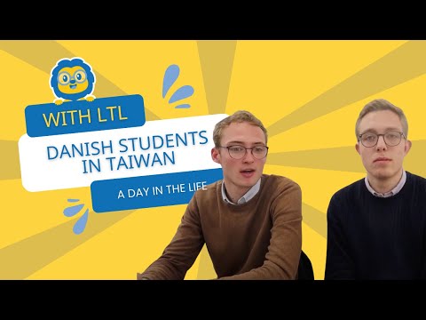 Learning Chinese in Taiwan // Danish Students Reveal Their Daily Life
